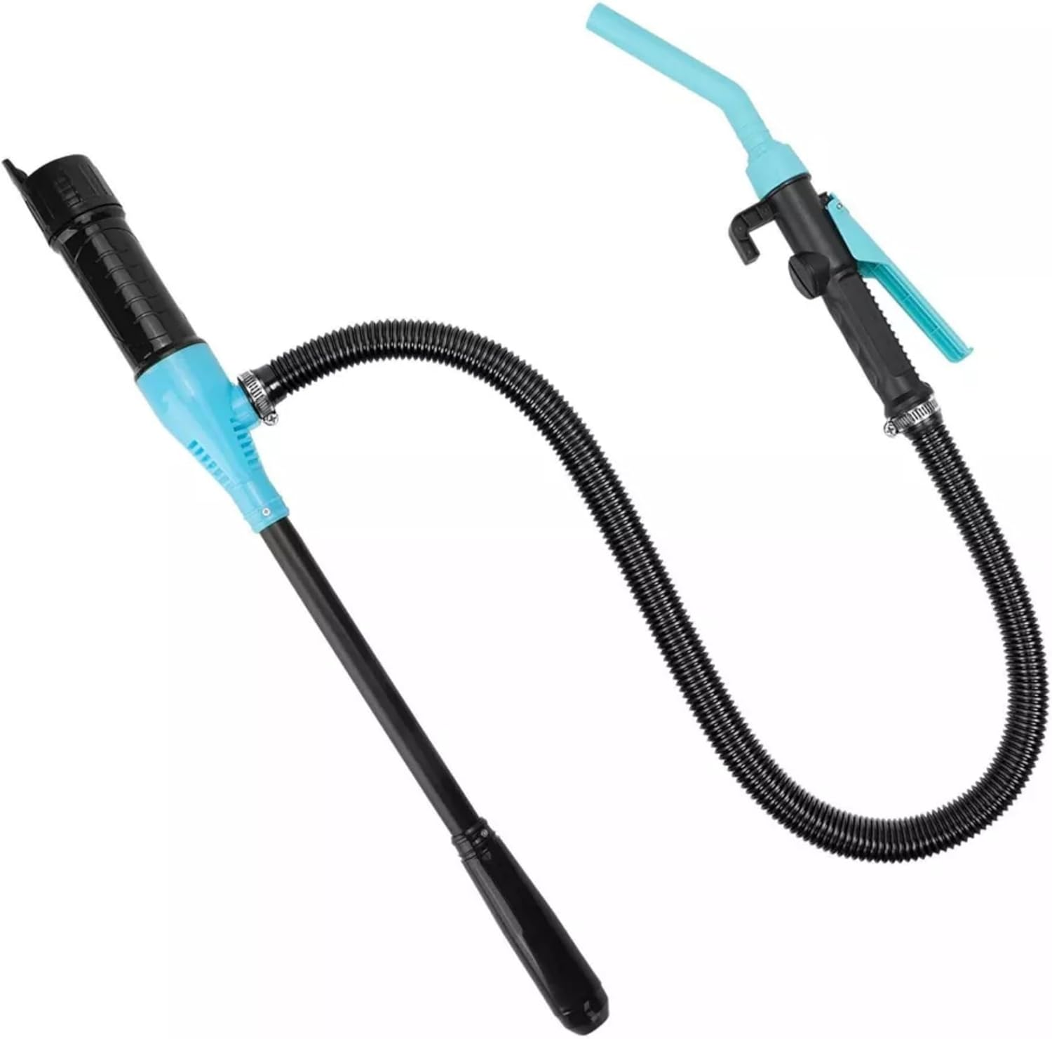 Tasmegol Portable Power Battery Operated Hand Water Fule Transfer Gas Pump Electric Siphon Pump for Gasoline （Blue） image number 3