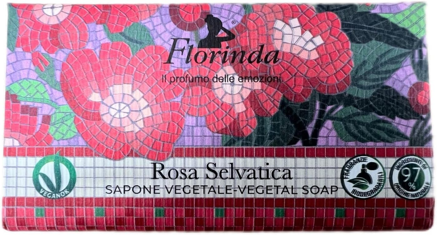 Japan Grand Champagne Florinda Fragrance Soap, 3.4 Oz (95 G), Mosaic, Fig image number 2