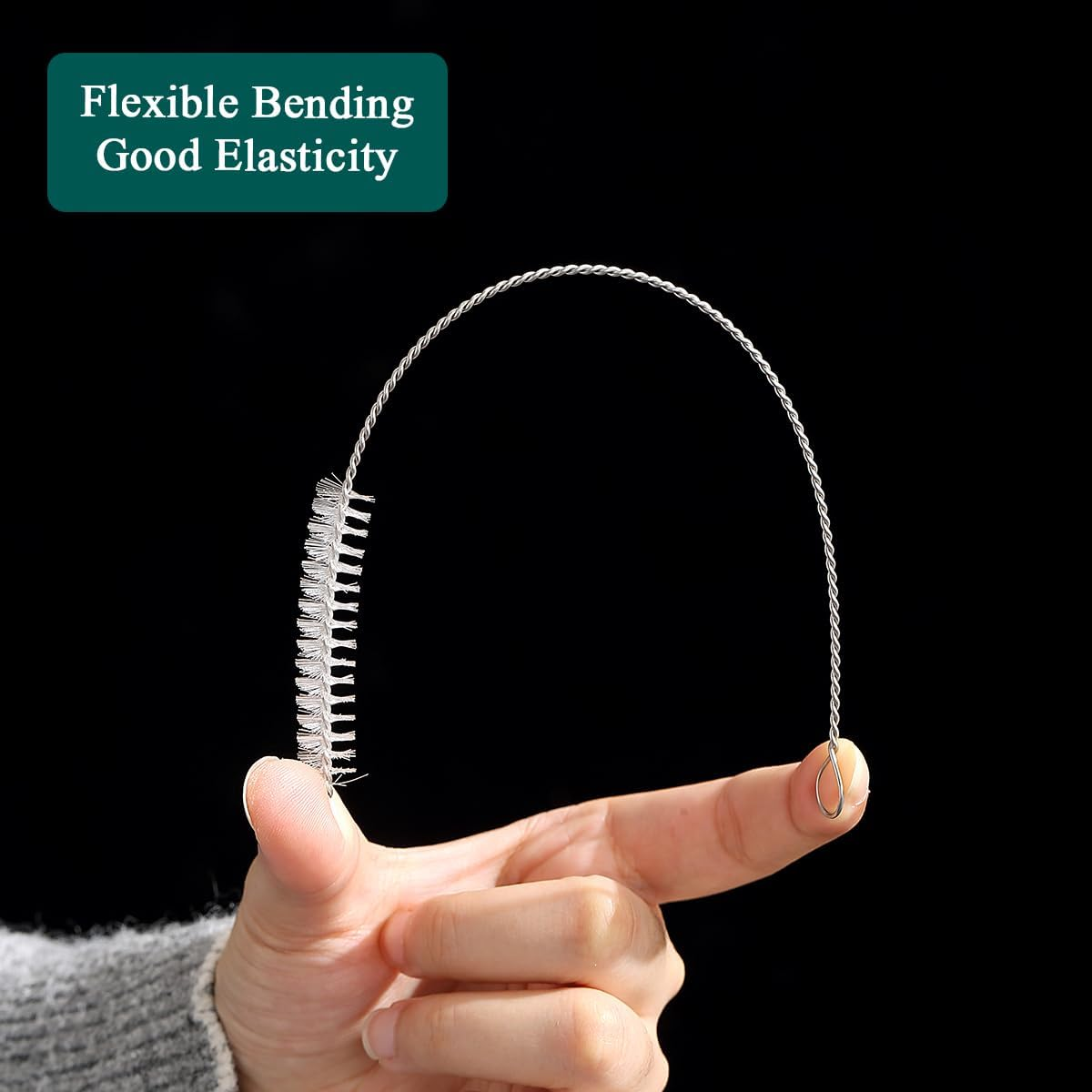 Berglander Straw Cleaner Brush Pack of 6, Small Bottle Brush, Straw Brushes for Cleaning Straws. image number 4