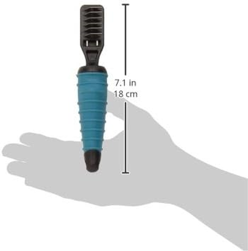 Master Grooming Tools Ergonomic Dematting Tools &mdash; Reversible Dematting Tools for Grooming Dogs - 6-Blade Style Black