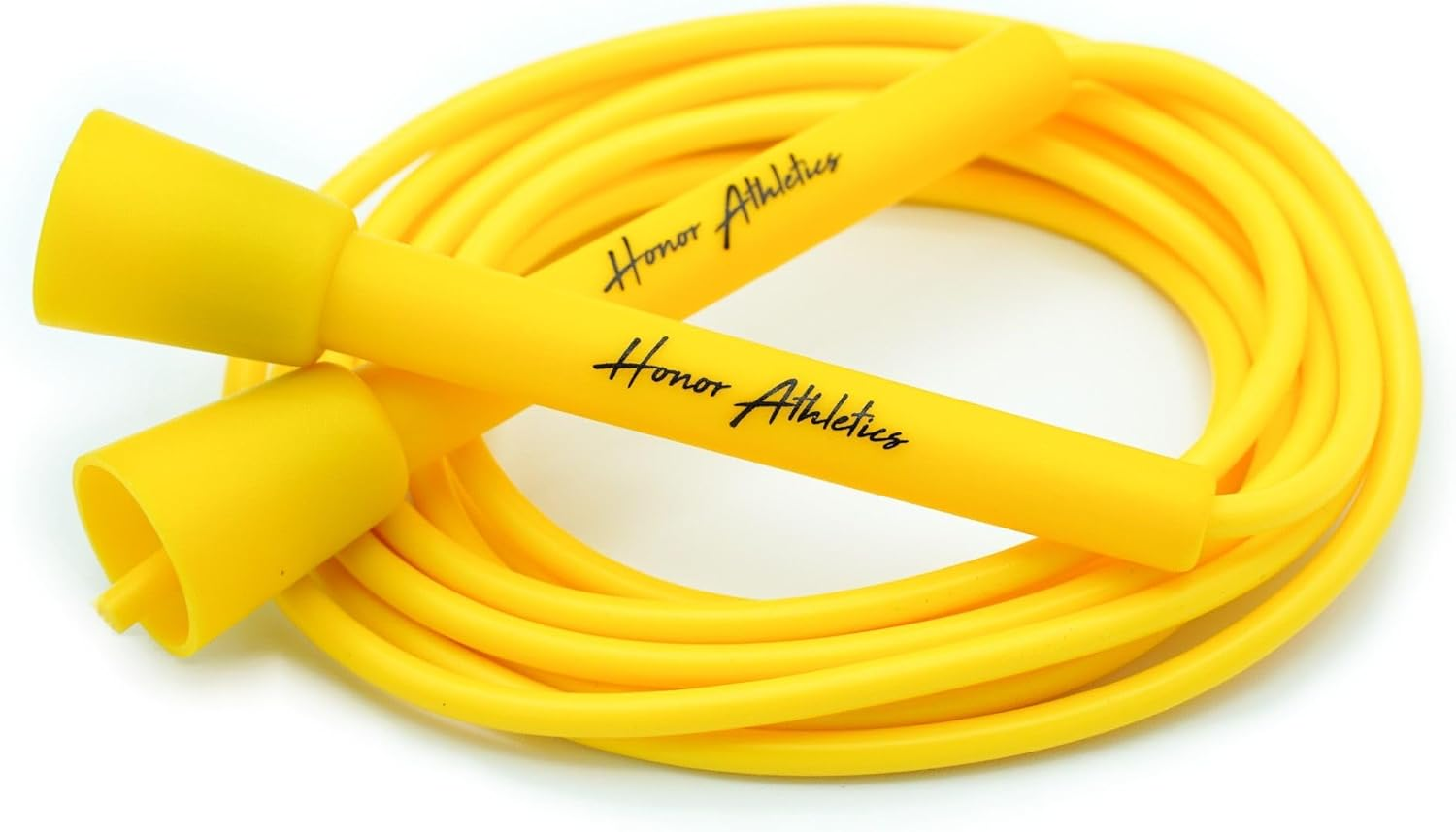 Honor Athletics Speed Rope Adjustable Jump Rope &ndash; Perfect for Boxing, MMA, Double Unders, and Fitness Workouts - Neon Green image number 2