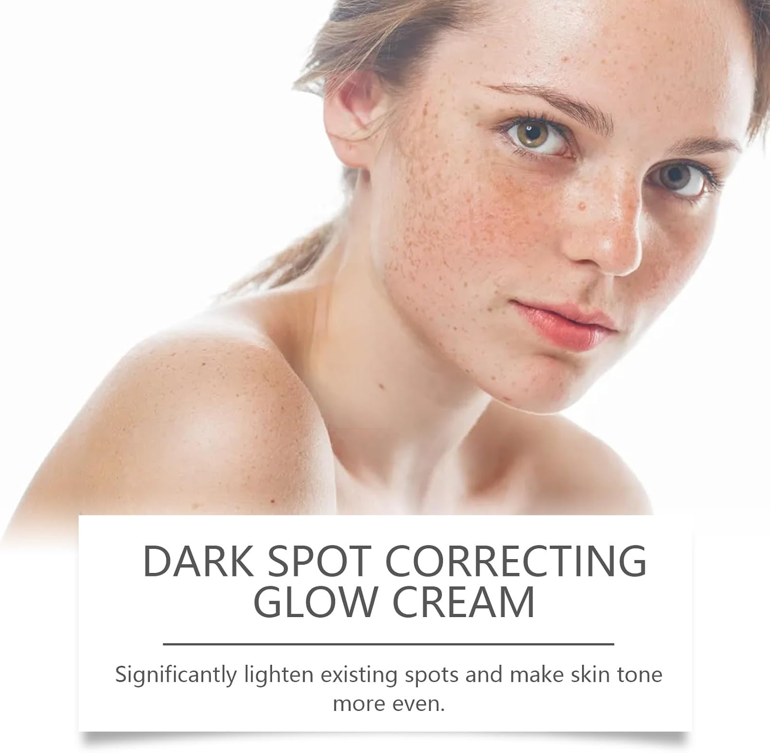 Dark Spot Correcting Glow Cream - Hydrating & Brightening Serum with Niacinamide for Face, Reducing Hyperpigmentation, Fine Lines, Blemishes, and Even Skin Tone (2) image number 4