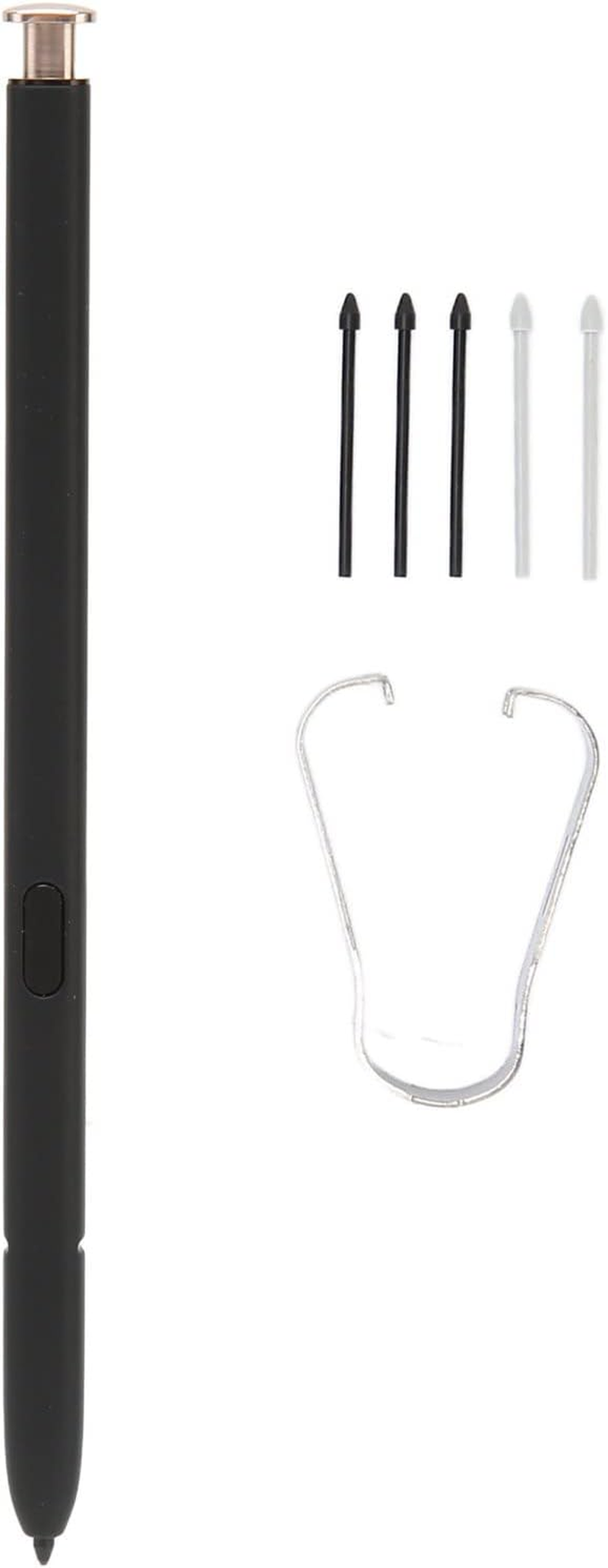 S23 Ultra Spen Replacement for S23 Ultra All Versions Stylus Touch Spen with 5Pcs Tips, Stylus Pen for S23 Ultra All Versions (Black)