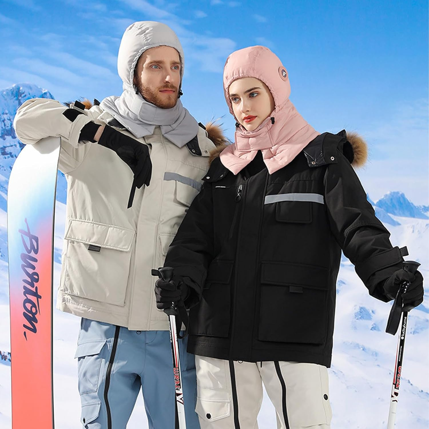 ZVCXOE Liner Gloves, Winter Liner Gloves for Men and Women, Thin & Lightweight Warm Non-Slip Cycling Gloves, Windproof，Perfect for Cycling, Biking,Running, Driving, Hiking, Walking image number 4