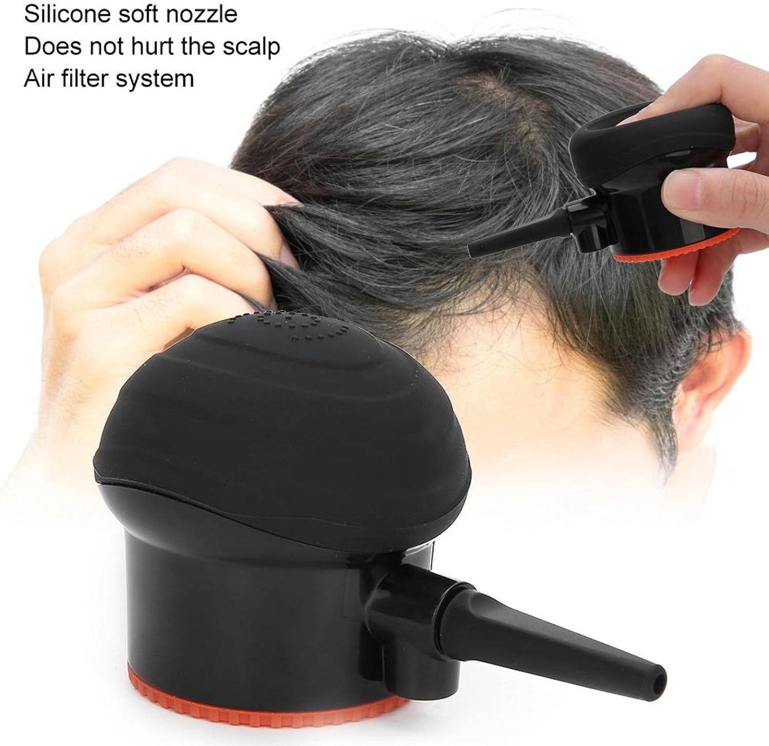 Hair Fiber Applicator, Professional Hair Building Fiber Spray Applicator Hair Powder Application Nozzle Hair Thickening Tools