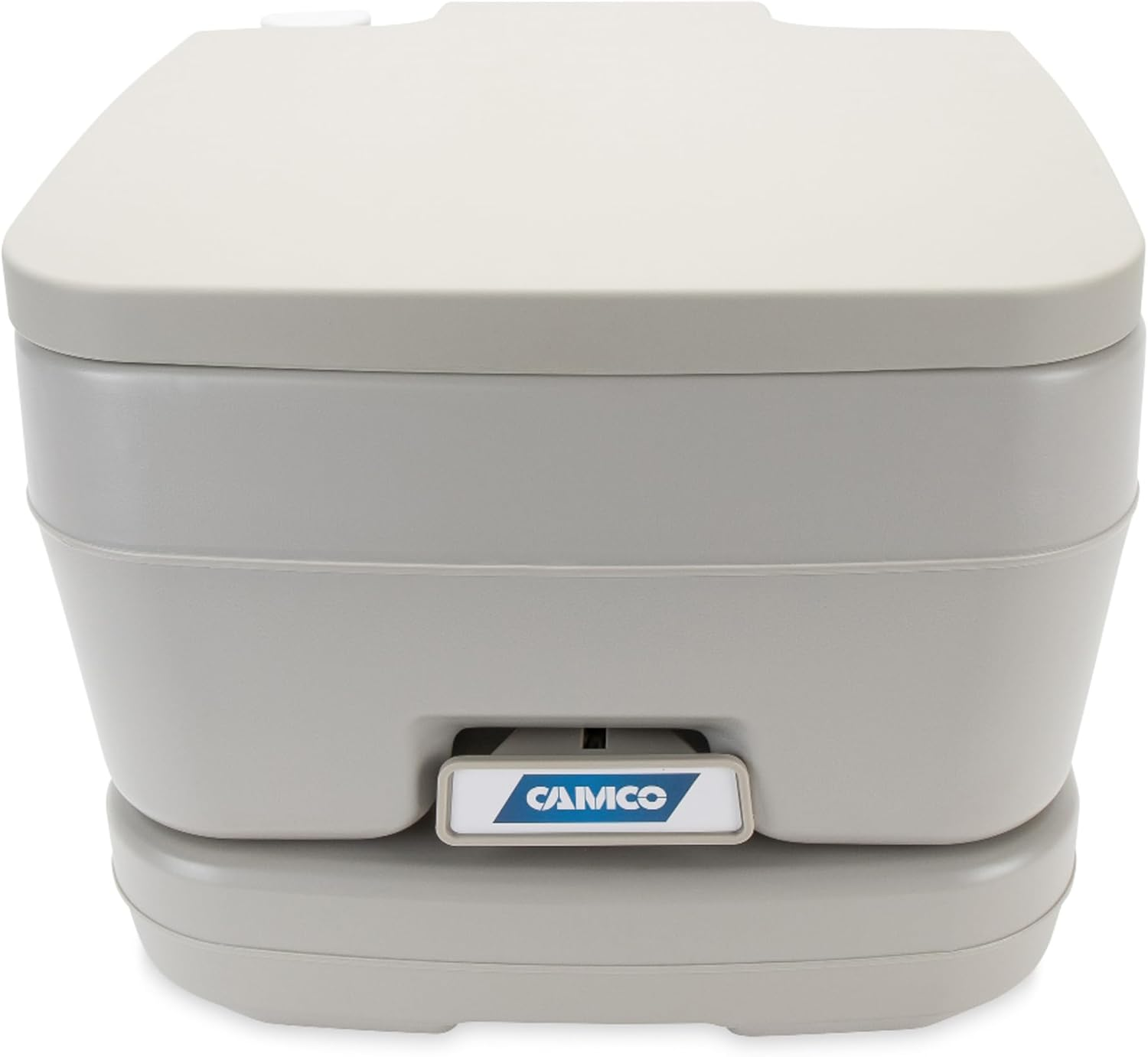 Camco Portable Travel Toilet - Features Bellow-Type Flush and Sealing Slide Valve to Lock-In Odors and Protect against Leakage-| Lightweight and Compact, 2.6 Gallon (41531) - 5.3 Gallon image number 6
