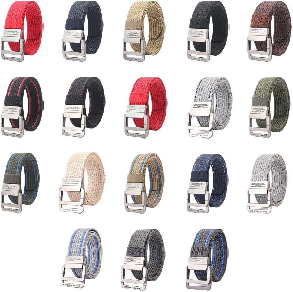 Reinforced Nylon Belt and Wear-Resistant for Everyday Nylon Is Sturdy Reinforced Nylon Belt for Men Women Durable