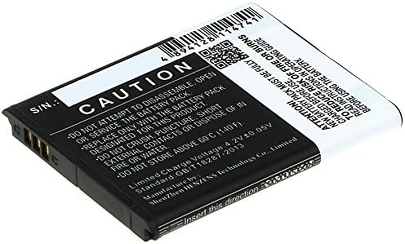 NDUSSF Battery Replacement for Texas Instruments Select Ti-Nspire CX, TI Nspire CX, TI Nspire CX CAS Graphing, Part No: 3.7L12005SPA, P11P35-11-N01 3.7V image number 2