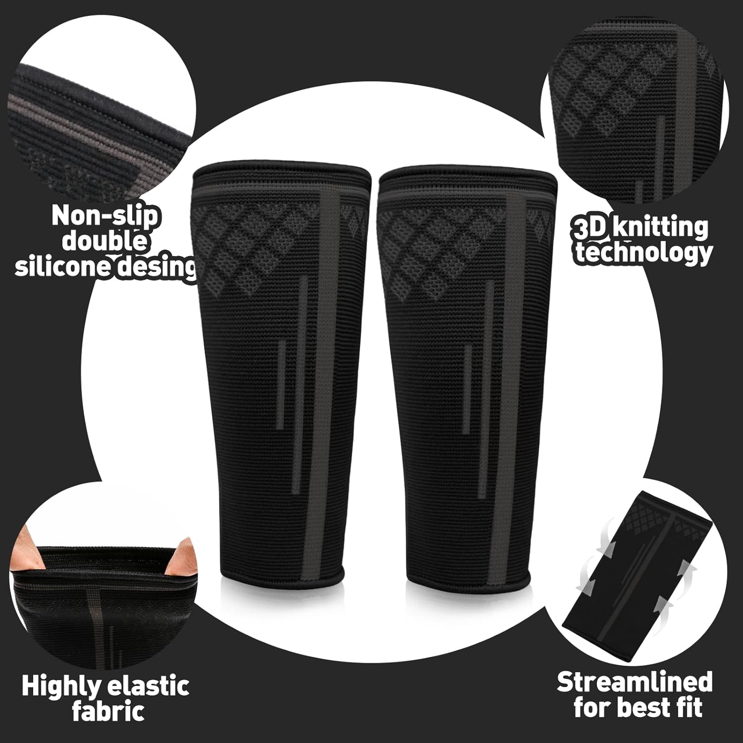 Volleyball Arm Sleeves Compression Forearm Sleeves, Passing Forearm Sleeves Protect Arms for Youth image number 1