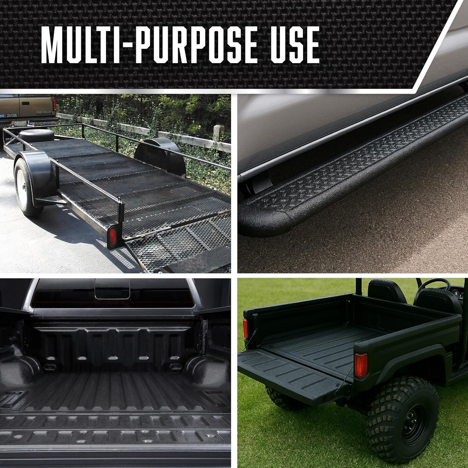 Rust-Oleum 272741 Automotive Professional Grade Truck Bed Coating Spray, 15 Oz, Matte Black image number 1