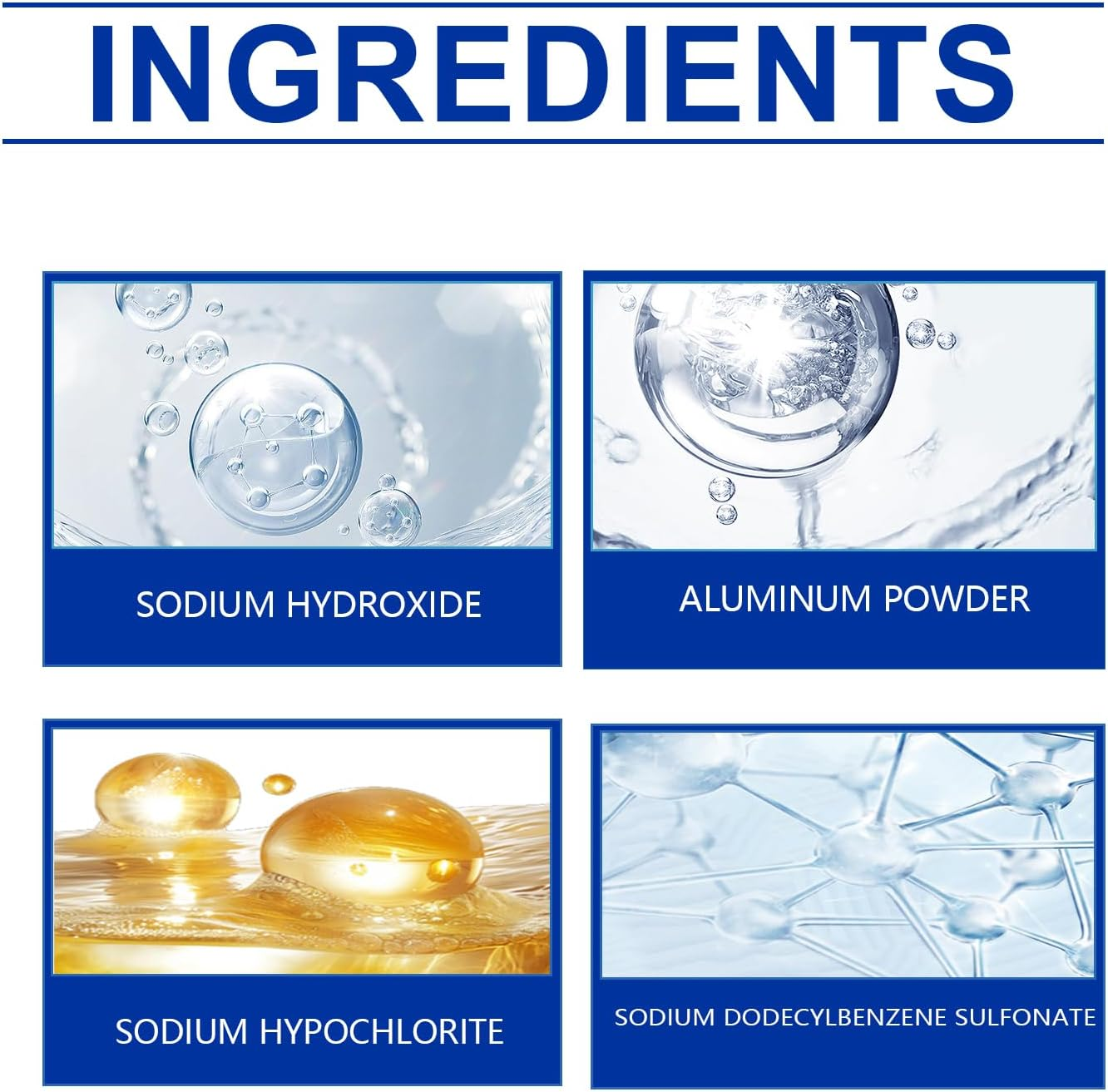 Sink & Drain Cleaner, Powerful Decontamination Formula, 100G/3.53Oz, Drain Storm image number 6