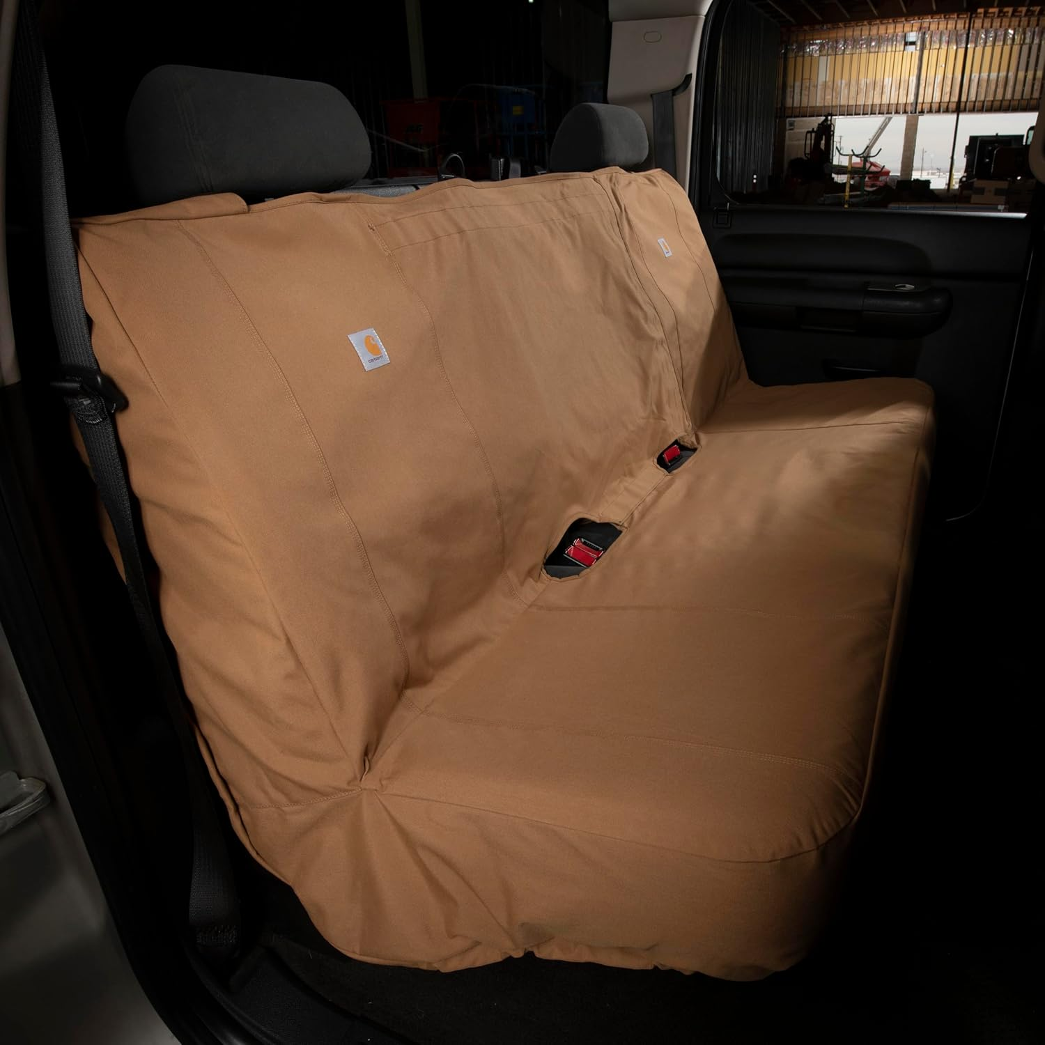 Carhartt Seat Covers, Universal Fitted Nylon Duck Car, Truck, and Auto Seat Cover image number 6