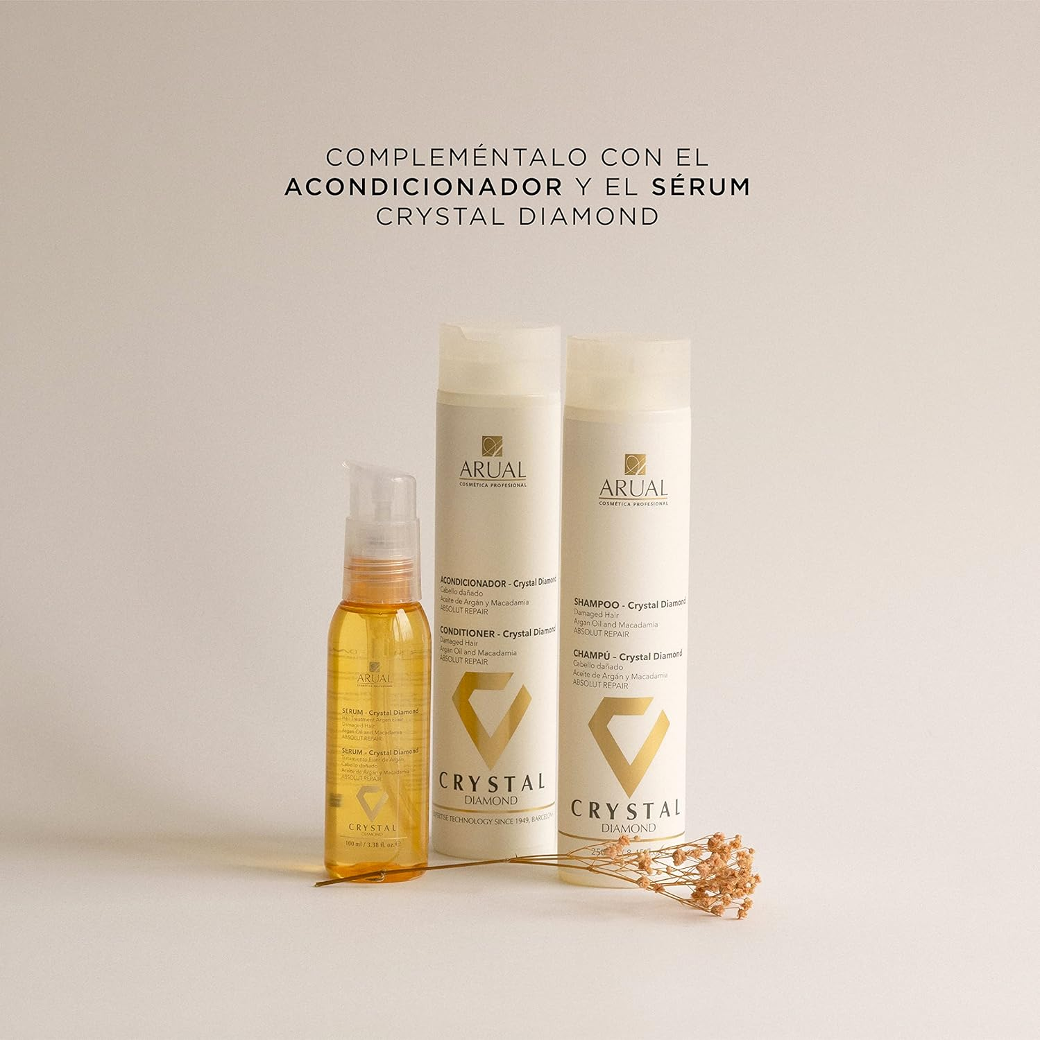 Arual Champu Crystal Diamond Elixir Argan 250 Ml