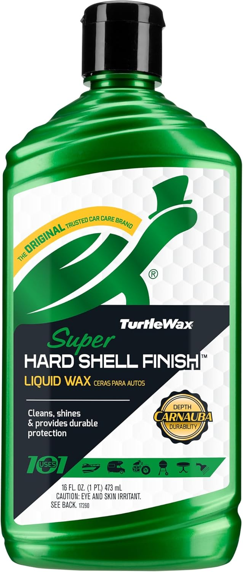 Turtle Wax T-123R Super Hard Shell Liquid Car Wax - 16 Oz. image number 2