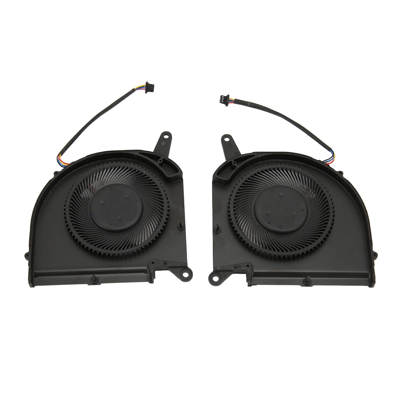 New Replacement Cooling Fan for Gigabyte AERO 15 SA 17 HDR XA RP75XA RP77XA Laptop, Aluminum Alloy and ABS Material, Easy to Connect, Less Burden, Long Service Life (CPU and GPU) image number 2