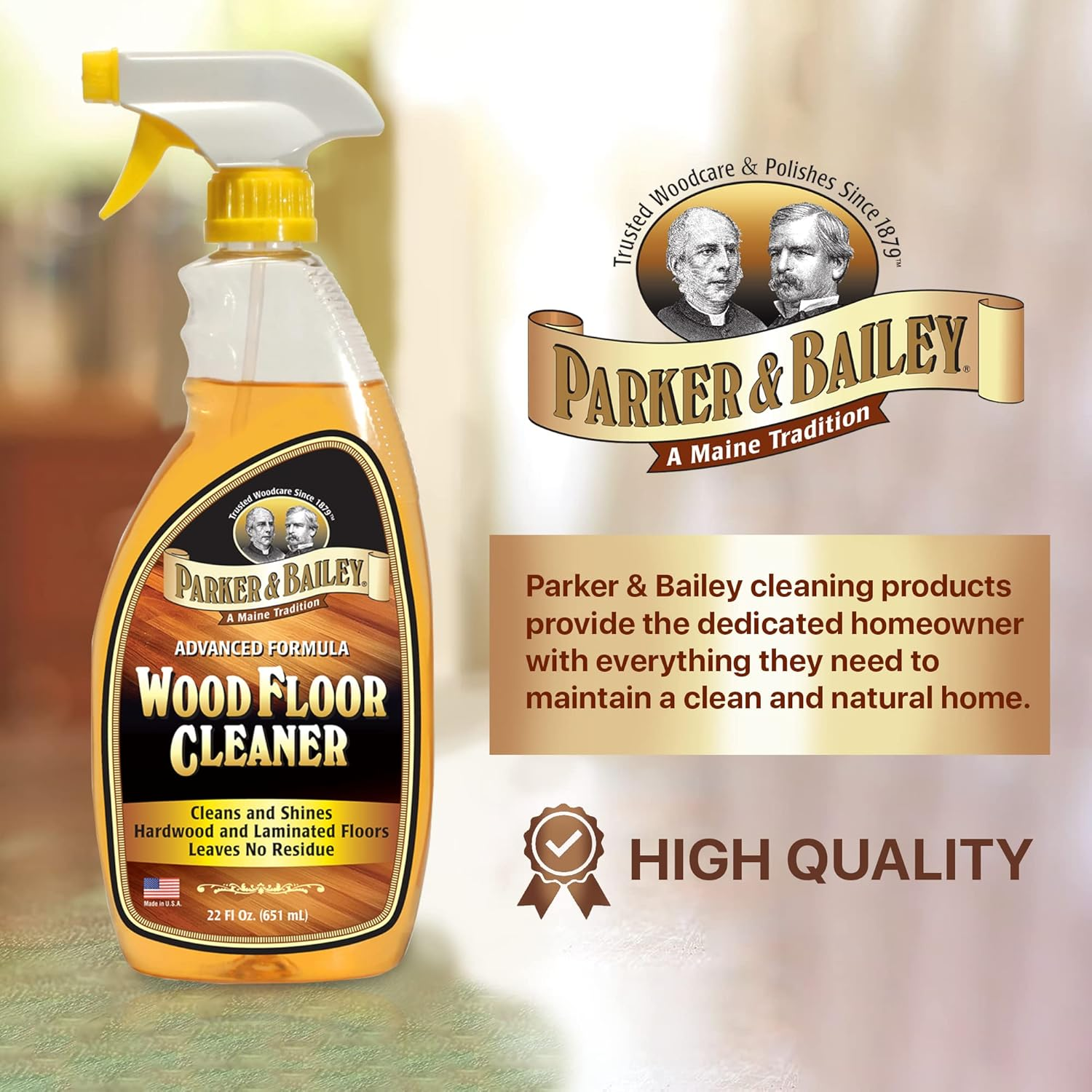 Parker Bailey Wood Floor Cleaner Woodcare, 1 Piece image number 5