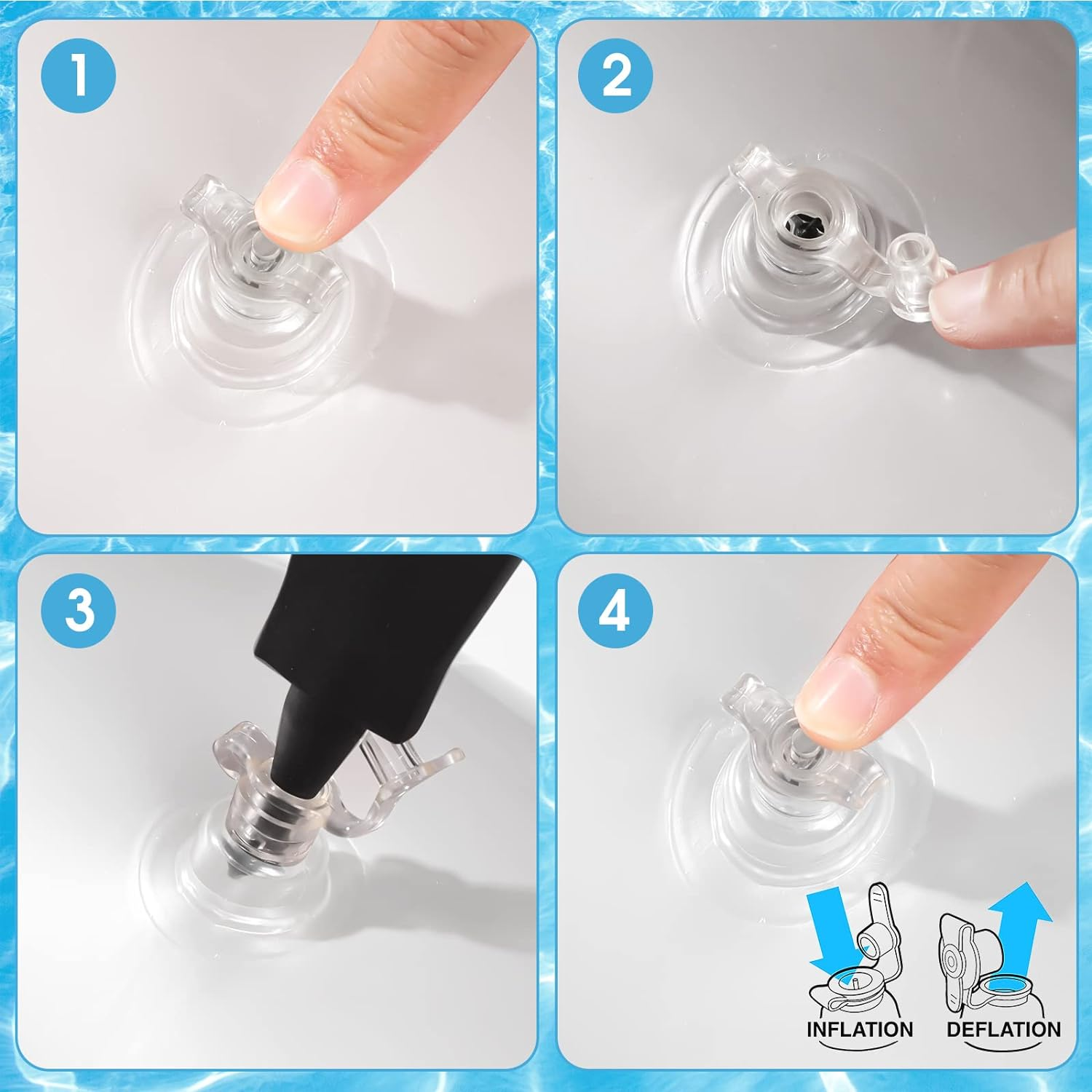 Junkin 47.3 X 39.4 Inch White Heart Pool Float Inflatable Swim Water Ring Float Swimming Pool Float Bachelorette Pool Float Loungers Tube for Engagement, Wedding, Summer Beach Party image number 1