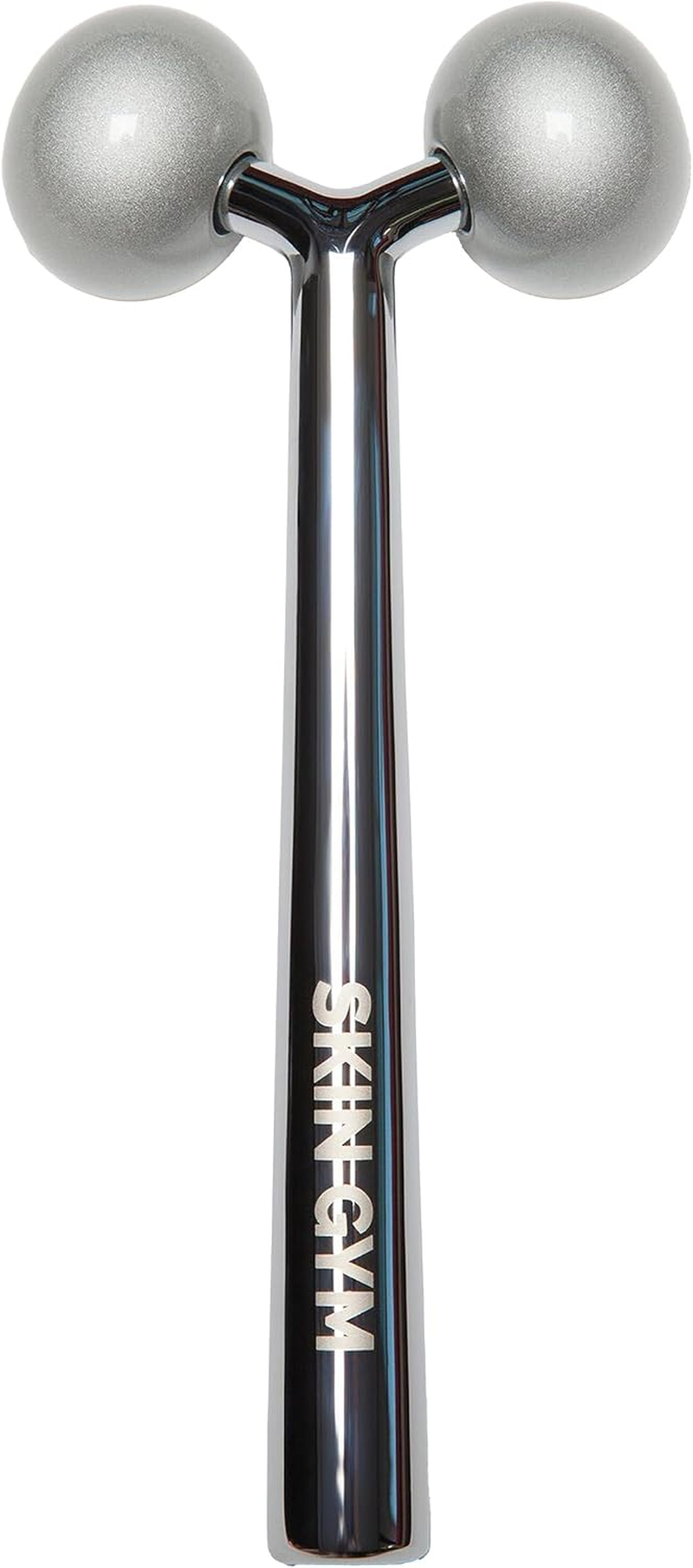 SKIN GYM Face Sculptor Beauty Roller, Stainless Steel Facial Massager for Lifting, Toning, and Sculpting