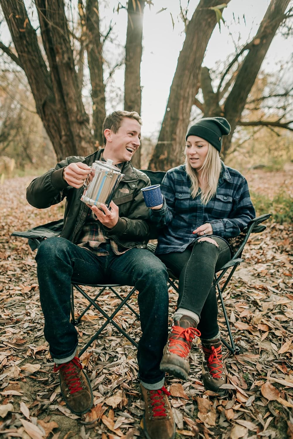 Stansport Camper'S Percolator Coffee Pot 9 Cups (277) Silver image number 1