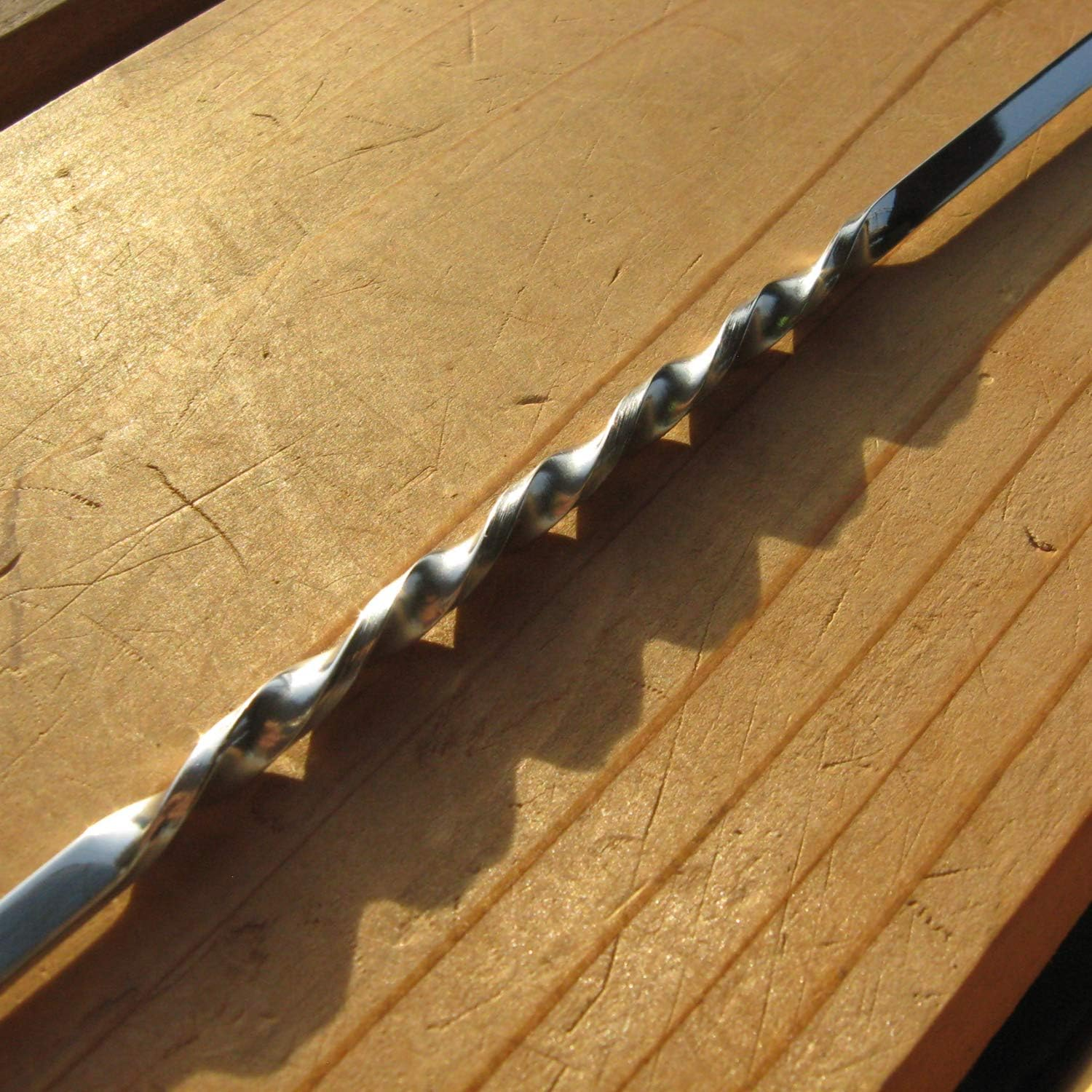 Nagao Tsubamesanjo Bar Spoon, 9.8 Inches (25 Cm), 18-0 Stainless Steel, Made in Japan