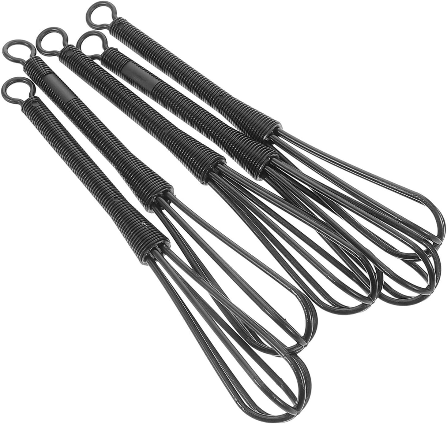 Healvian 5 Pcs Mini Plastic Hair Salon Paint Hair Egg Mixing Tool image number 3