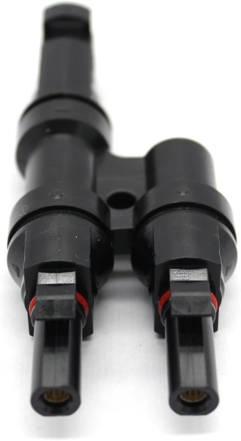 DIGISUO T Type/Y Type Branch Parallel Connector 30A 1000V TUV Solar Panel PV DIY Cable (T Type 1 Pair M/FF and F/MM) image number 3