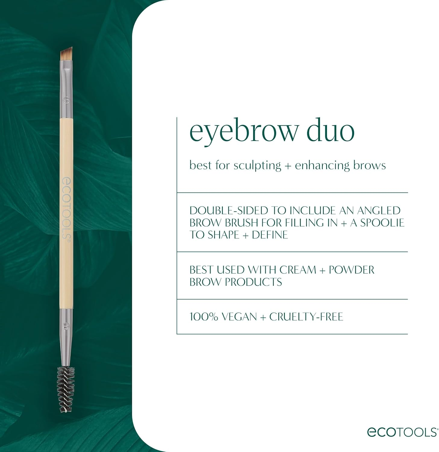 Ecotools Eyebrow Duo Brush