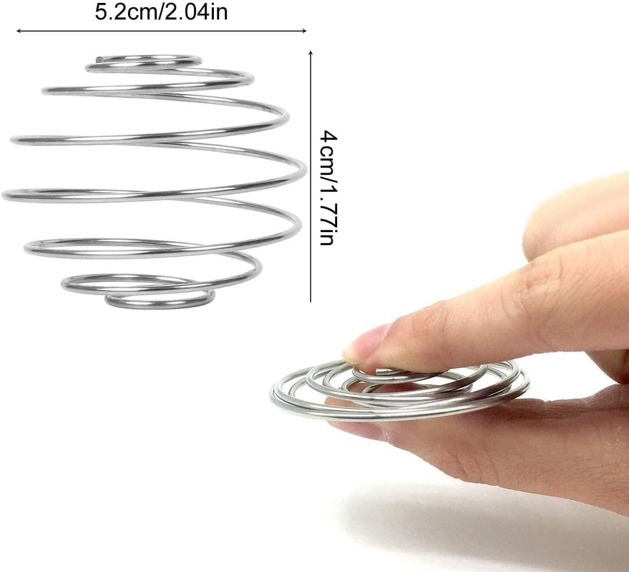 2Pcs Stainless Steel Bottle Mixer Ball, Shaker Balls, Protein Shaker Ball, Blender Balls for Mixer Bottles, Wire Whisk Ball, Mixing Balls for Protein Shakes Formula