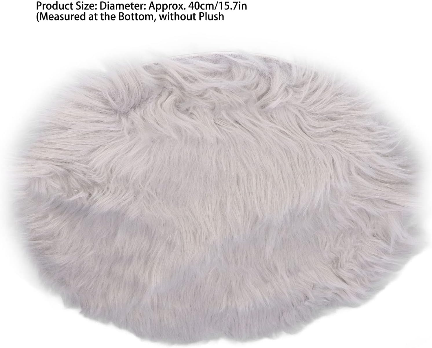 Heated Cat Bed, Plush Imitation Mink Hair Pet Heating Pad Adjustable Constant Temperature Dog Heating Pad Heating Pad for Cats Dogs(Grey) image number 6