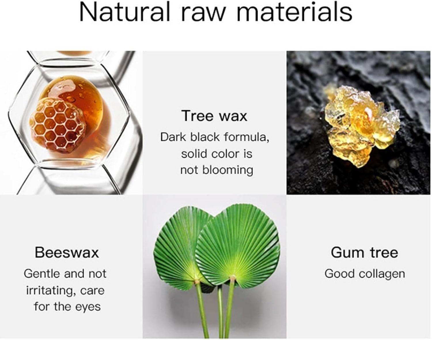 4D Silk Fiber Mascara Waterproof and Easy to Dry Natural Black Thick Makeup Cosmetics Mascara Eyelash A8K1 Soft Eyelash Long image number 3