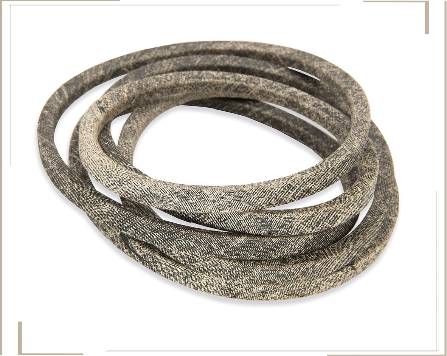 429636 197253 Mower Belt, Lawn Mower 42'' Deck Drive Belt, for Craftsman Husqvarna AYP Poulan 429636 197253 532197253 532429636, for John Deere M84136 M87323 1/2" X101-1/2(0.5"X101.5") image number 1