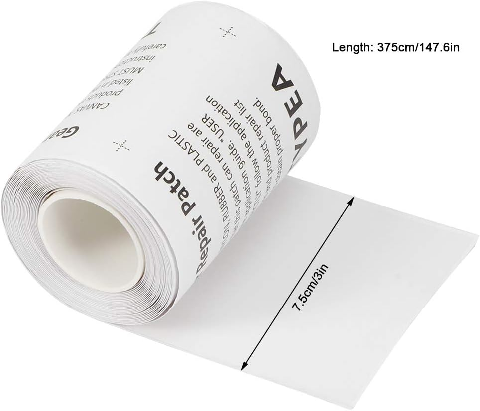 Inflatable Patch Repair Kit, Self-Adhesive Pool Patch Plastic Repair Patches Kit TPU Repair Patch for Inflatable Pool Toys Air Beds image number 1