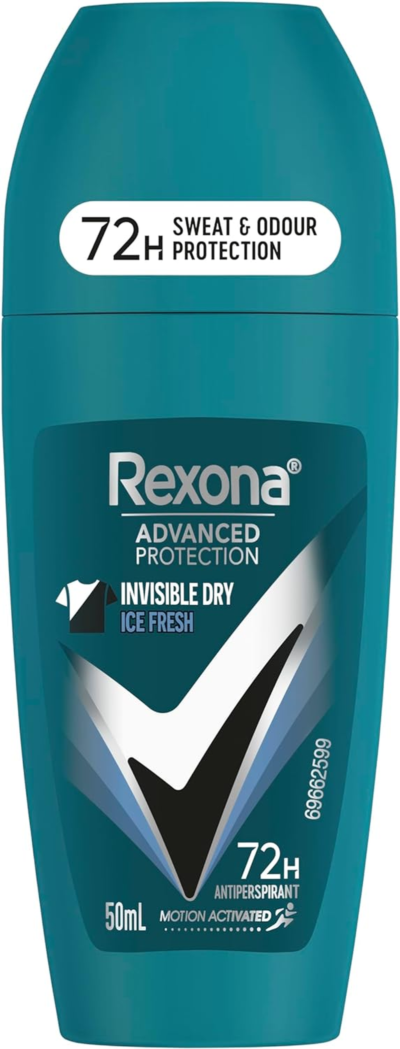 Rexona Men Advanced Protection Antiperspirant Roll on INVISIBLE DRY FRESH 50ML image number 2