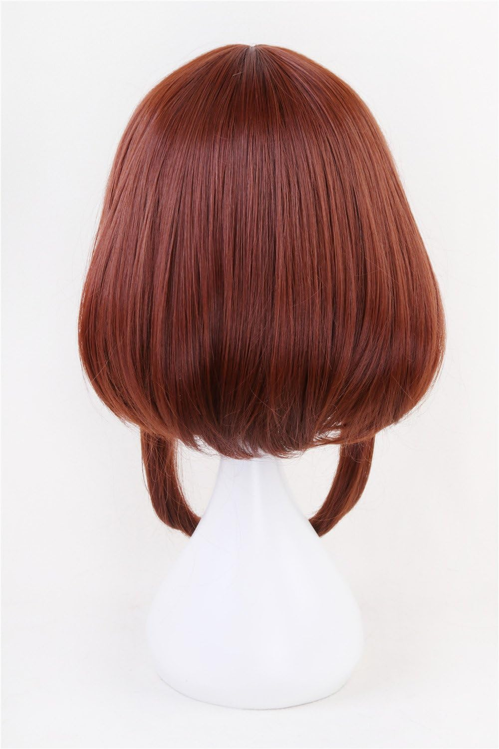 Xingwang Queen Anime Cosplay Wig Short Brown Bob Christmas Party Wigs with Free Cap image number 4