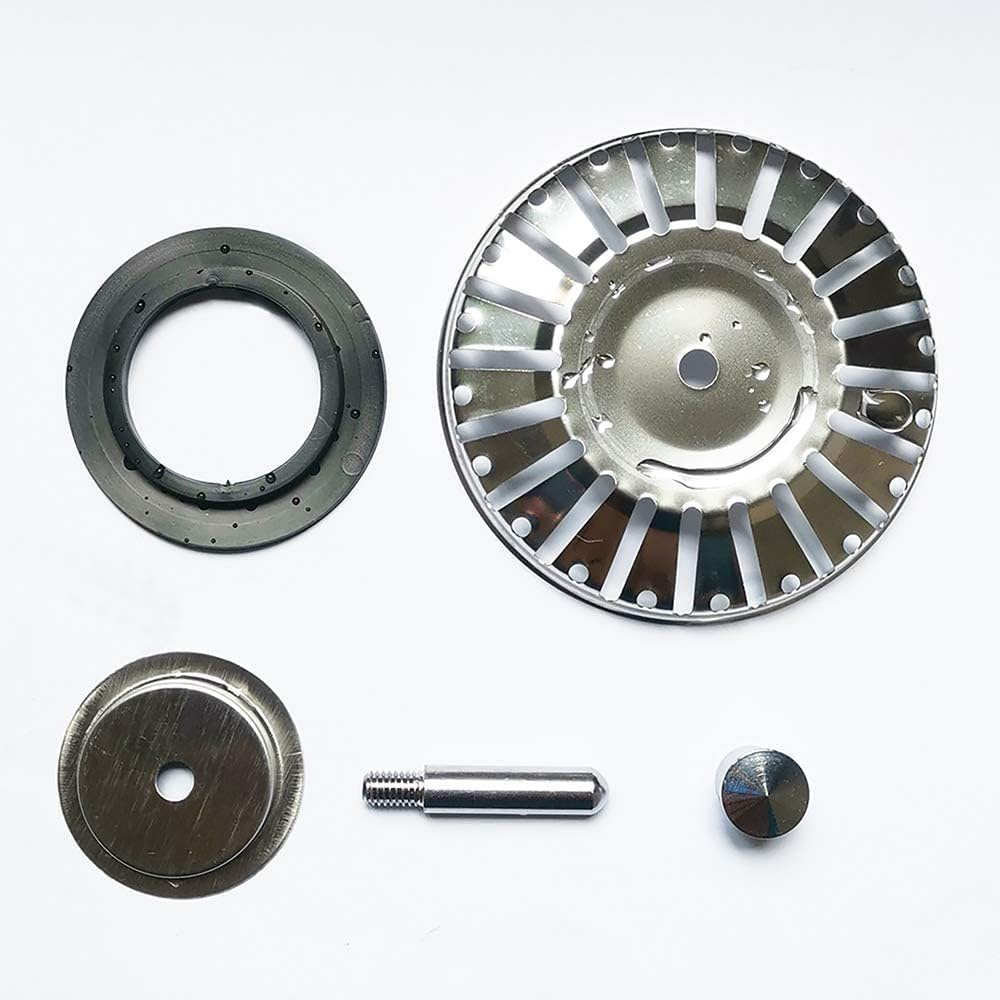 Walquicks 2 Pcs Sink Strainer Plug, Silver Stainless Steel 304 Kitchen Sink Strainers in Kitchen, 84Mm Stainless Steel Basket Kitchen Sink Strainer Plug for Steel in Kitchens and Bathrooms Plug image number 5