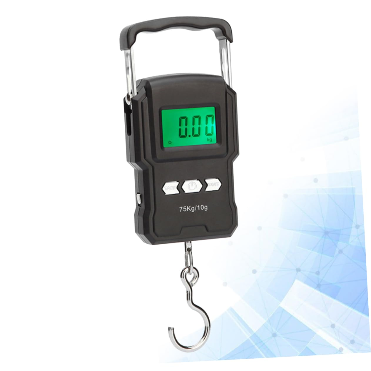 BESTYASH 75Kg Portable Luggage Scale Digital Handheld Scale LCD Display for Travel Weighing for Hanging and Travel Suitcase image number 6