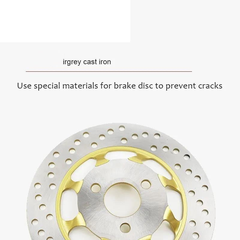 Brake Disc Rotor Motorcycle Rear Brake Disc for UN&IVE&RSAL Motorbike Spare Parts Motorcycle Accessories 220Mm 3.5Mm Brake Disc Rotor Assembly