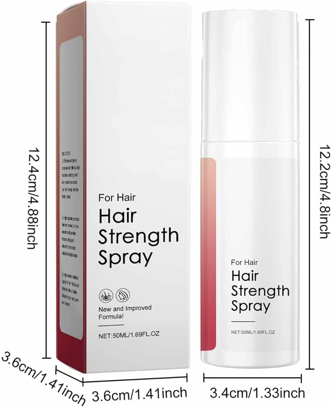 Hair Growth Oil Spray, Natural Hair Growth Oil, Non-Greasy, Damage Repair, Loss Prevention, Nourishes Hair & Scalp (2Pcs) image number 4