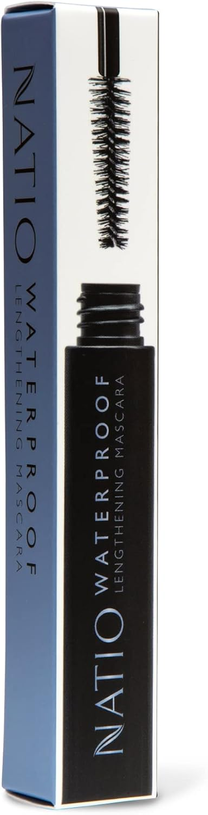 Natio Australia Waterproof Lengthening Mascara - Black 9Ml - Buildable, Water Resistant, Sweat & Humidity Proof Mascara - Vegan Friendly & Cruelty Free image number 2