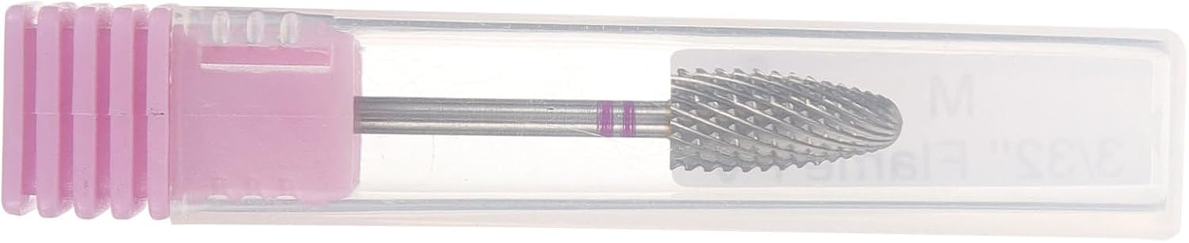 Tungsten Nail Drill Bit Cuticle Drill Bit Double-Ended 99# Purple Shape for Manicure Professional Salon Use