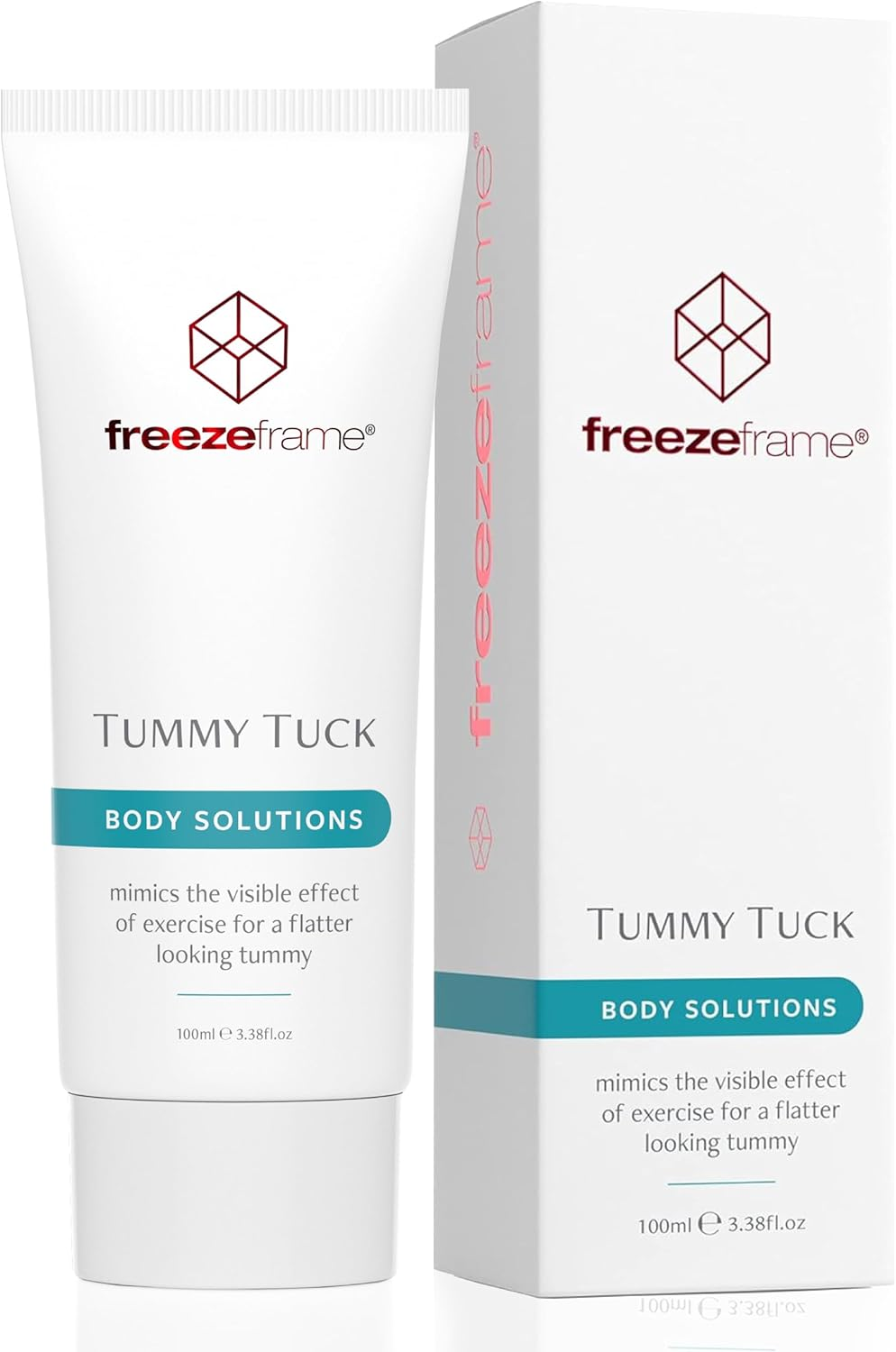 Freezeframe - Tummy Tuck, Clinically Proven Skin Tightening Cream for Women, with Powerful Marine Actives, Skin Firming Body Cream, Fragrance Free (100Ml) image number 3