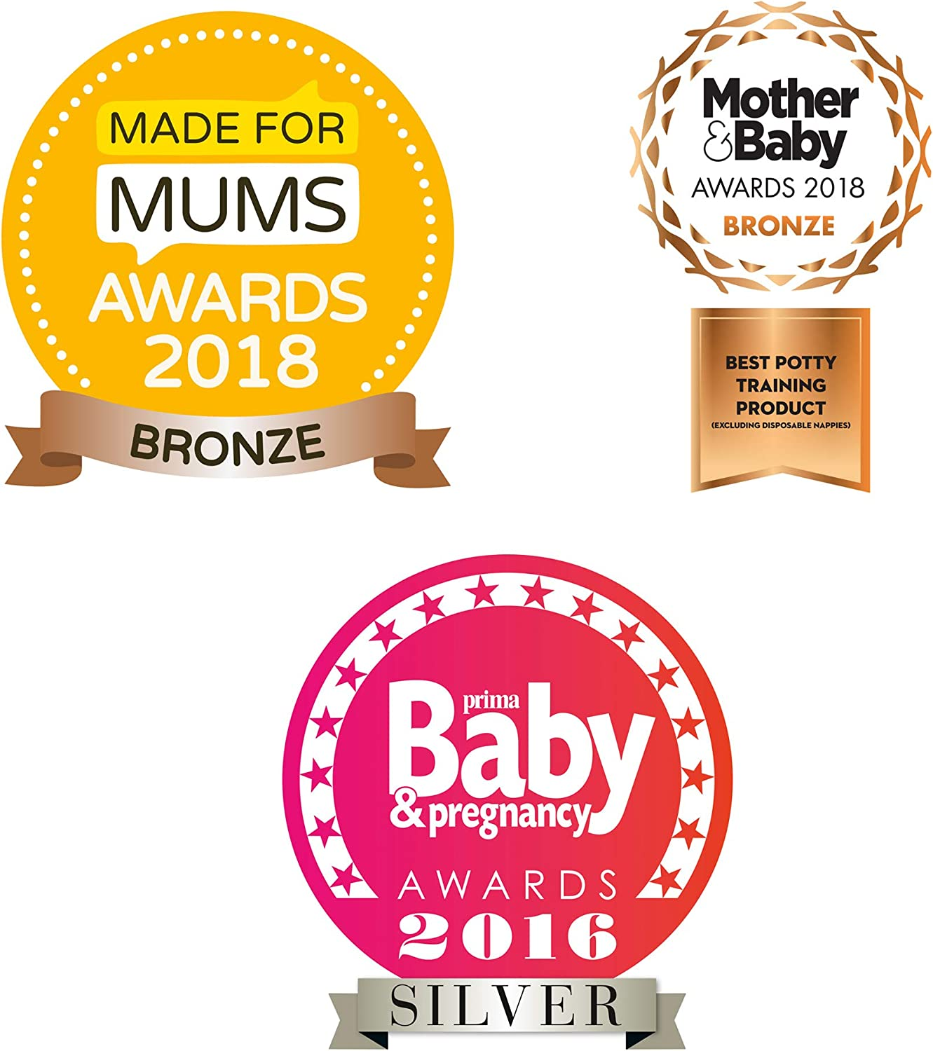 Bambino Mio, Potty Training Pants 3 Pack image number 2