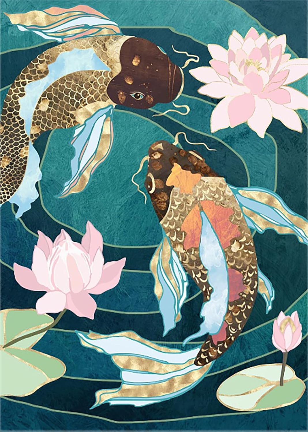 Diamond Painting Mountain Kit,Diamond Art Kits for Adults,Abstract Scenery Paint with Diamonds round for Gift,Wall Decor(12X16) (Mountain)