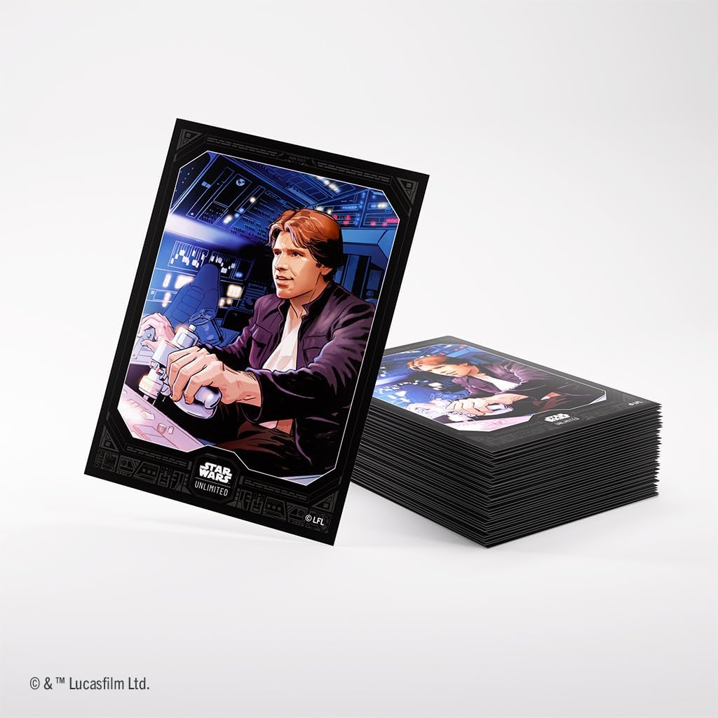 Gamegenic Star Wars Unlimited Art Sleeves - Han Solo image number 3