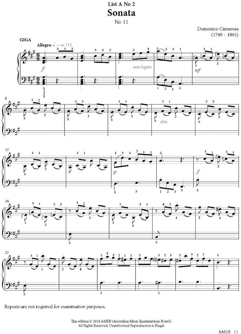 AMEB Piano Series 18 Grade 7 image number 2