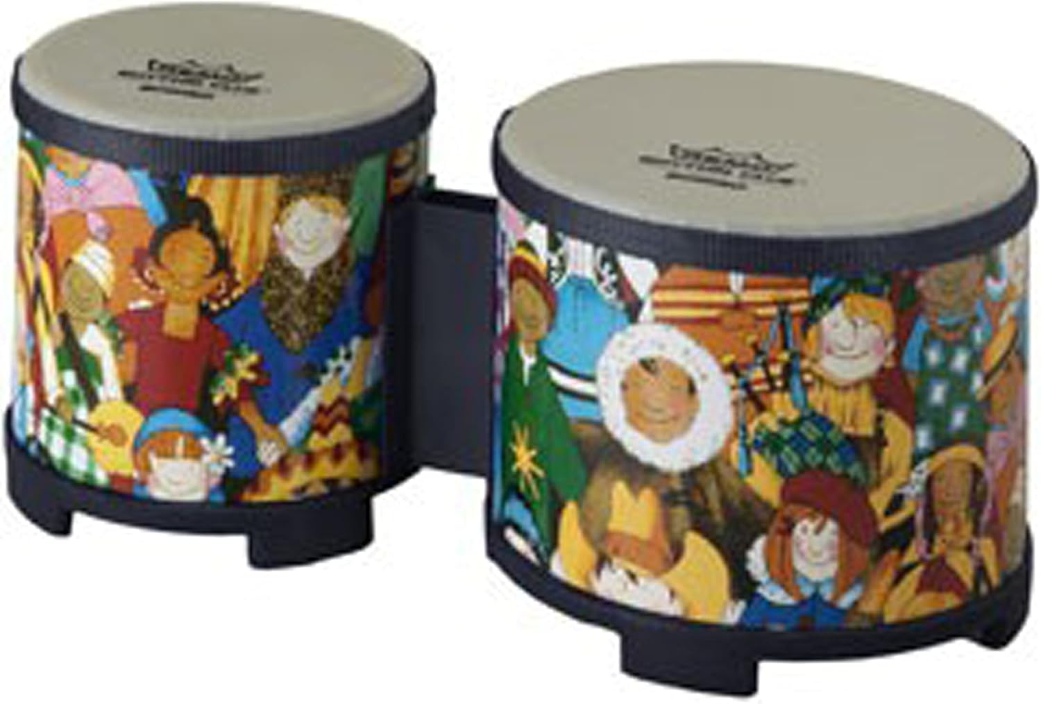 Remo RH-2106-00 Rhythm Club Tambourine - Rhythm Kids, 6" image number 1