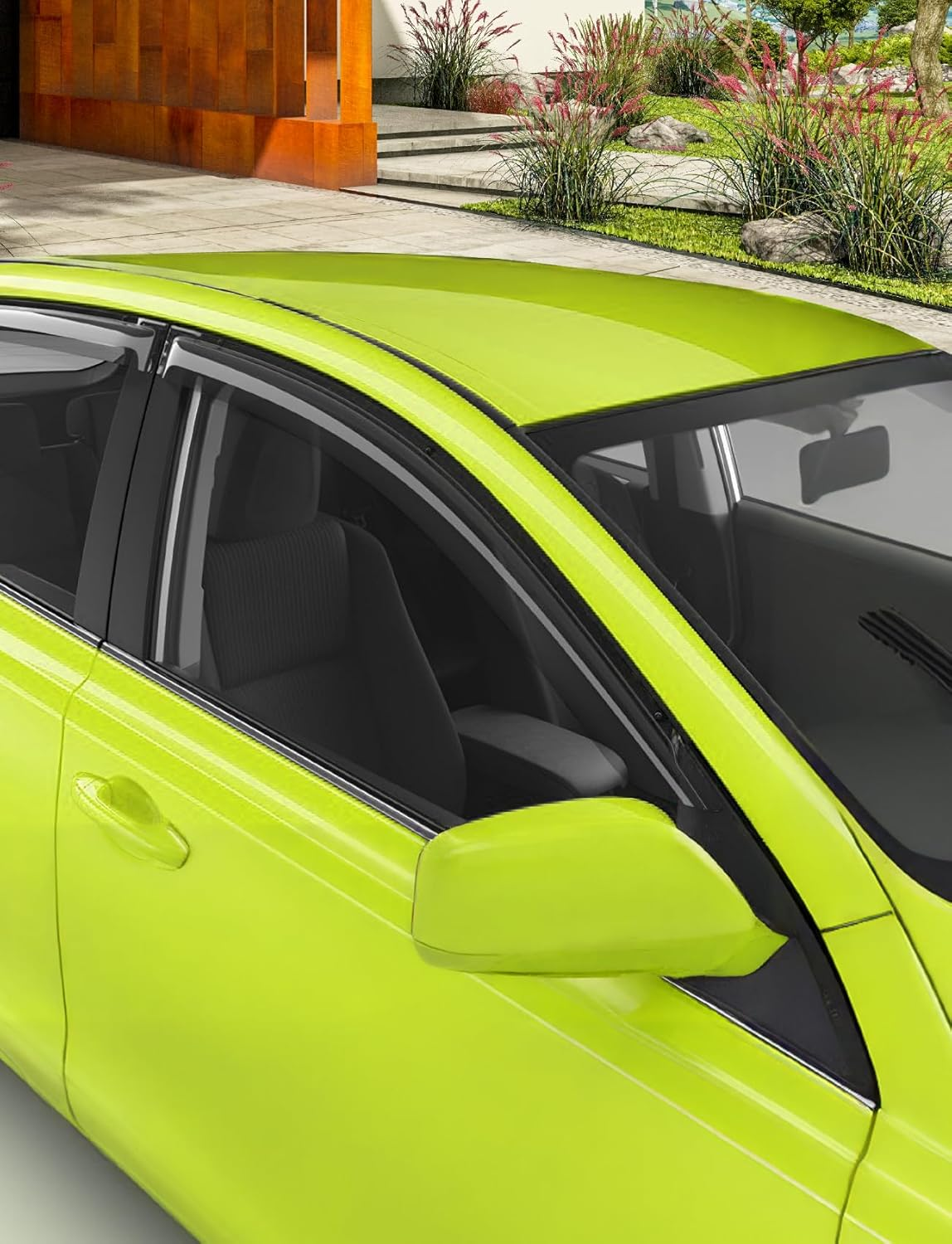 Sunland Protective Plastics Weathershield Slimline Passenger, Dark Tint, Toyota Camry Camry ACV36R/MCV36R 09/2002-07/2006 - T285SLPT 2002 2003 2004 2005 2006 image number 2