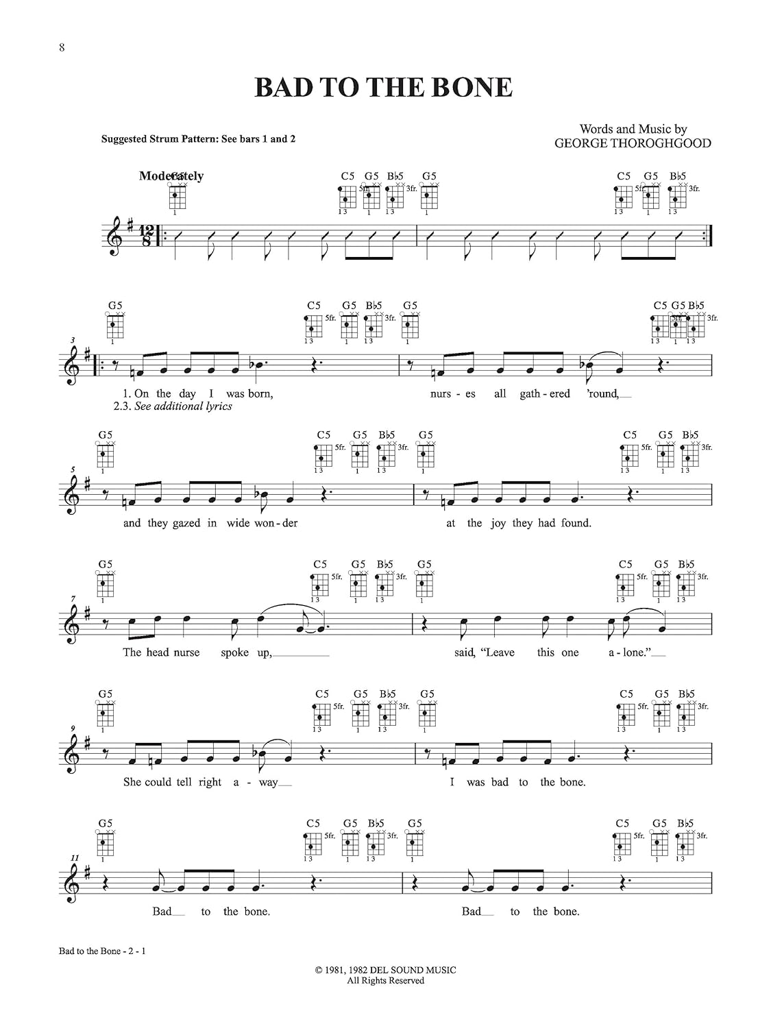 Alfred'S Easy Ukulele Songs -- Rock & Pop: 50 Hits from across the Decades image number 6