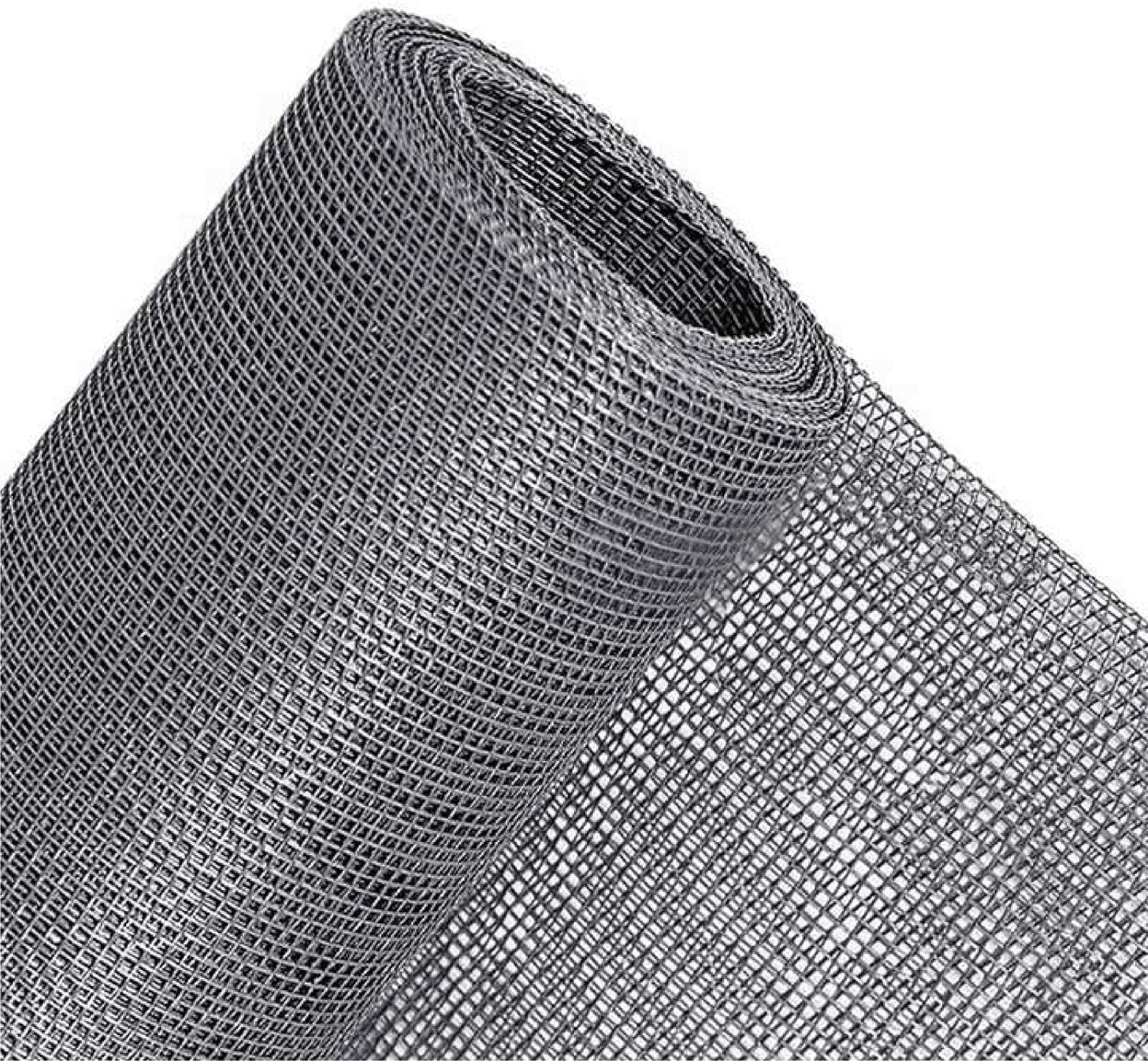 LEDON Fiberglass Insect Screen Flyscreen Roll Fiberglass Mesh Fly Screens Doors Window Net Insect Mesh Fly Screen Mesh Insect Screen (Grey) image number 6