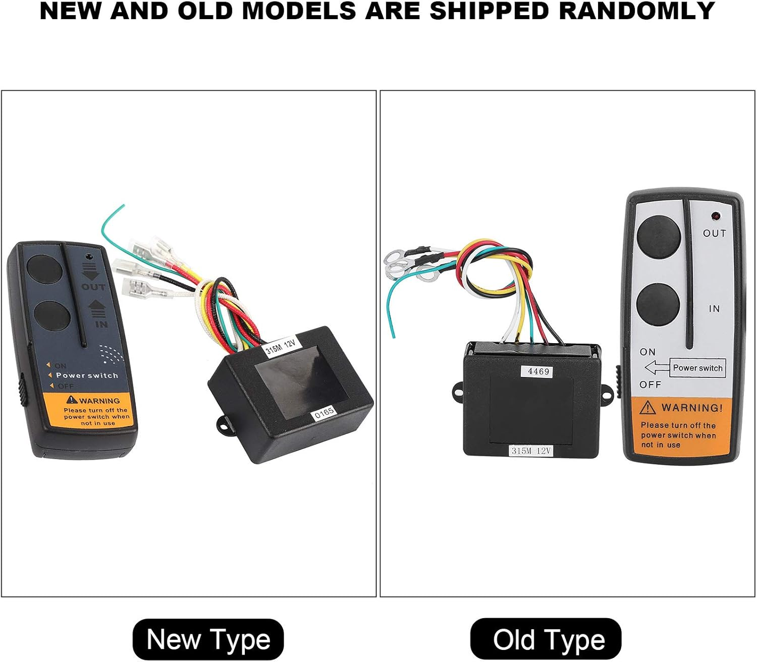 Marine Anchor Remote, Waterproof Windlass Wireless Switch, Professional Boat Sail Trim Controller for 12V Solenoid Operated Windlass image number 6